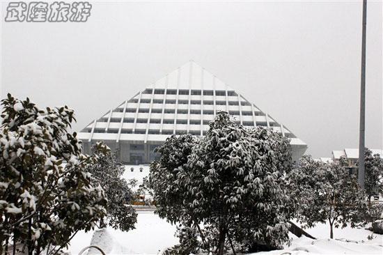 仙女山再降春雪