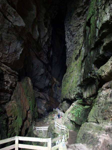 龙水峡地缝