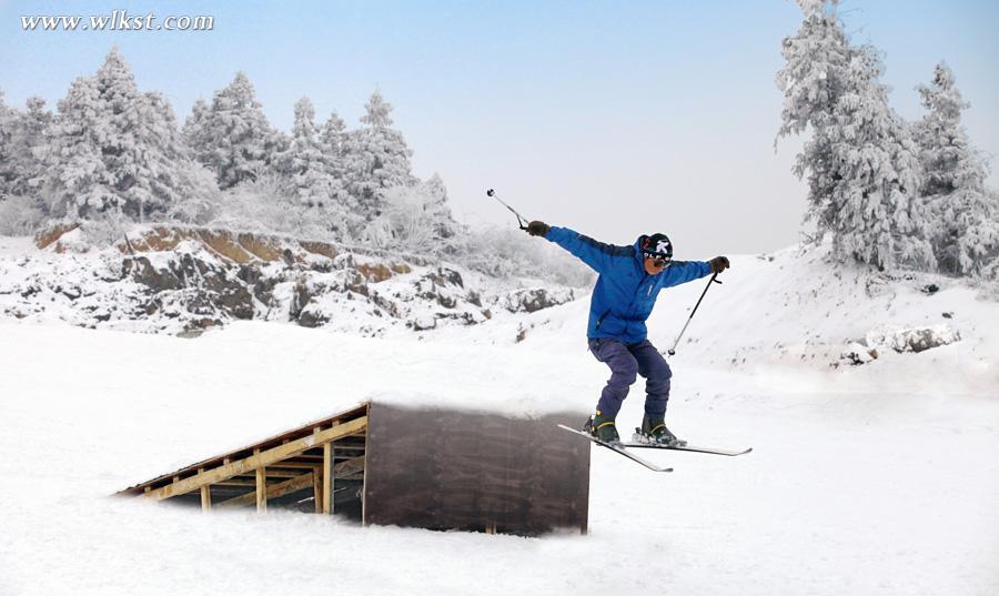 仙女山滑雪