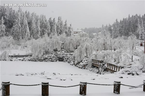 仙女山雪景