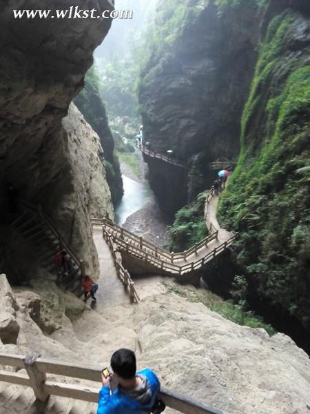 龙水峡地缝