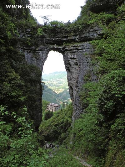 白马山城门洞