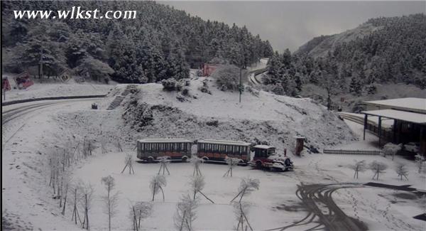 仙女山雪景