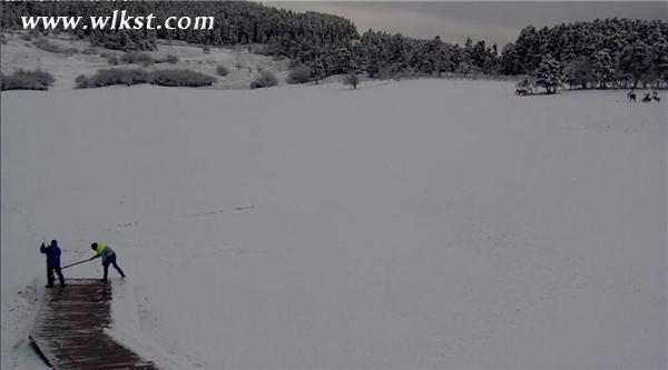 仙女山雪景