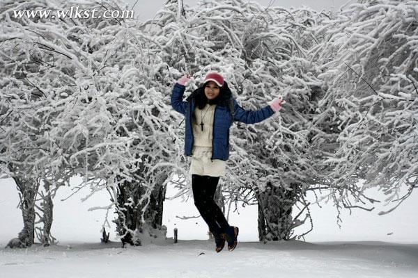 一下雪，仙女山便成了另一个天堂……