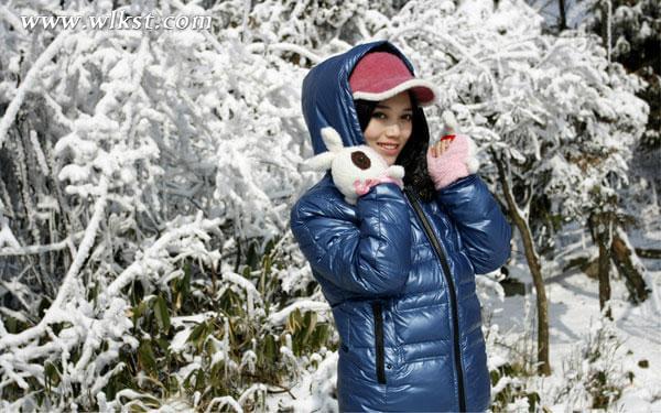 一下雪，仙女山便成了另一个天堂……