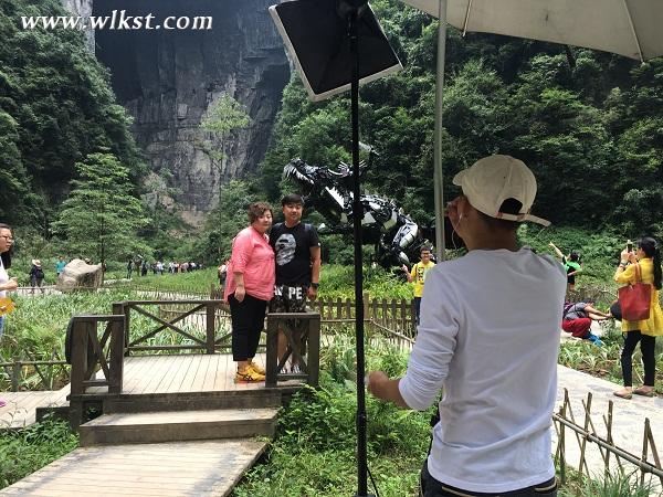 好天气带旺中秋节武隆旅游 天生三桥景区游客量激增