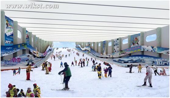 西南最大室内滑雪场——仙女山冰雪世界