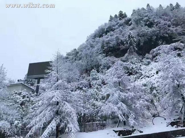 仙女山雪