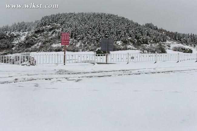 武隆仙女山再降大雪 积雪期即将到来