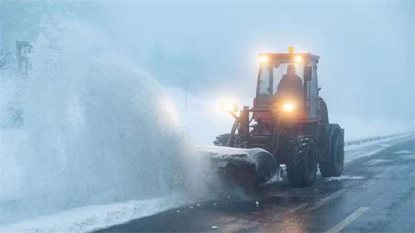 仙女山除雪